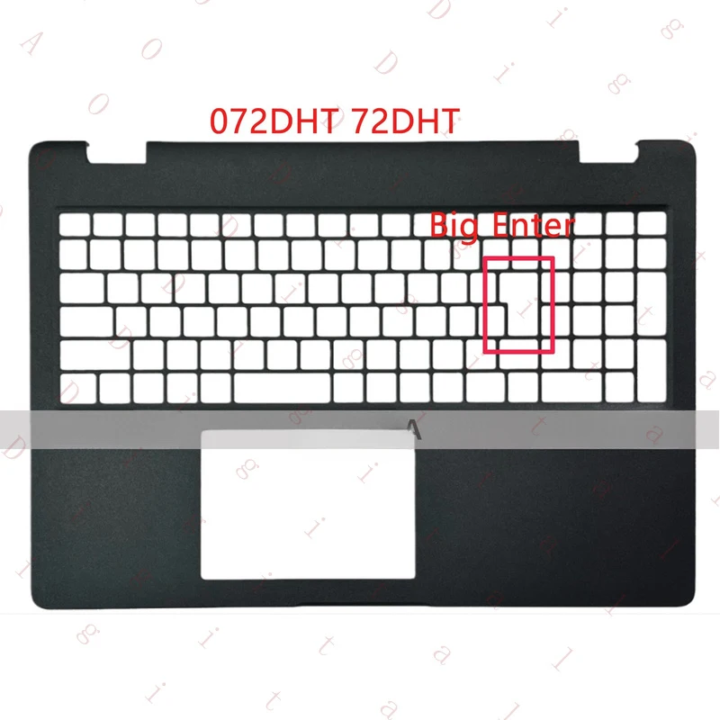 

GQ- Новая верхняя крышка корпуса (C-крышка) 072DHT 72DHT для Dell Pro 16 PC16250 PC16255 (пальмрест)