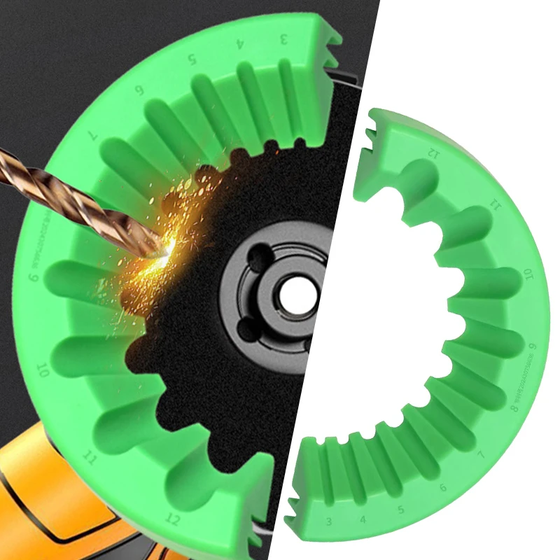 

3-12mm Multipurpose Drill Bit Grinding Sharpener Polishing Grinding Tool Powered Tool Parts Applicable Angle Grinder Polishing