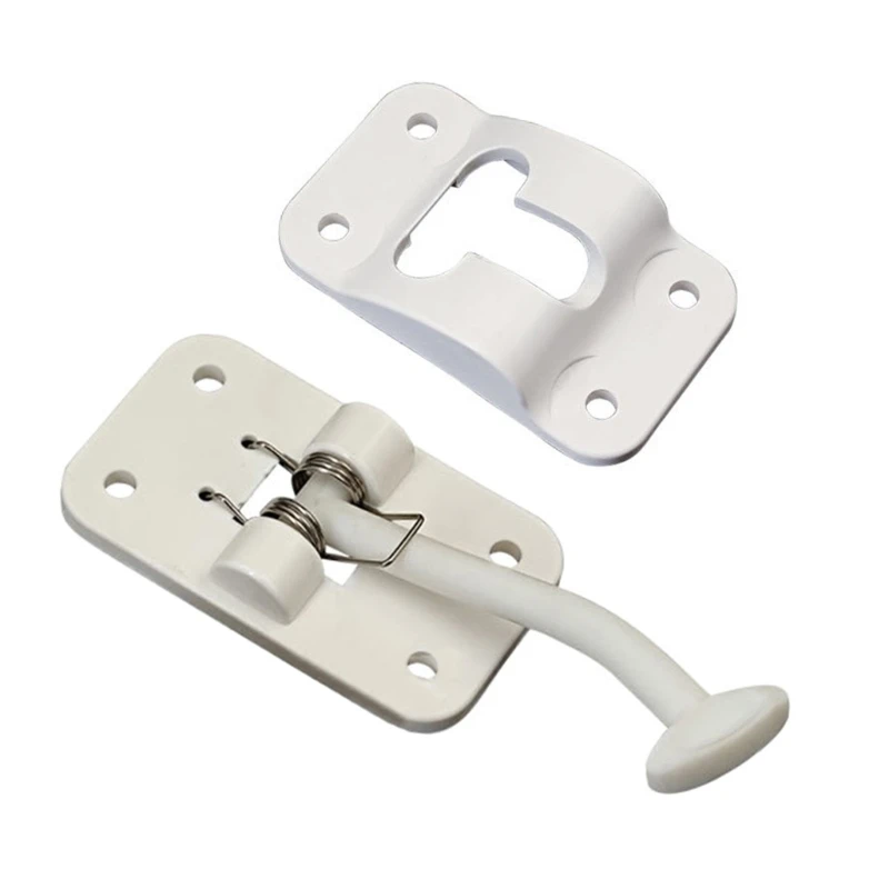 Cabin Door latches Hook Door Stoppers Nylon Anti Wind Lock Travel Trailer Door Retainer Hook for Safe Travel