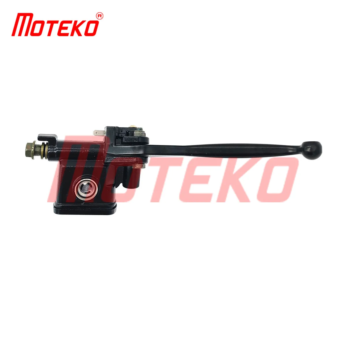 BX14080380 UPPER BRAKE PUMP BRAKE MASTER WITH M10 MIRROR HOLDER FOR ITALIKA AT110 FORZA110 HONDA WAVE110 WAVE100  DY100 AKT AK12