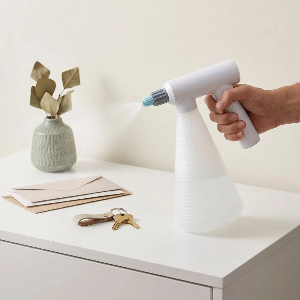 Portable Automatic Spray Bottle Rechargeable Hand-Held Electric Sprayer Universal Adjustable Garden Sprayer Device Bonsai Home