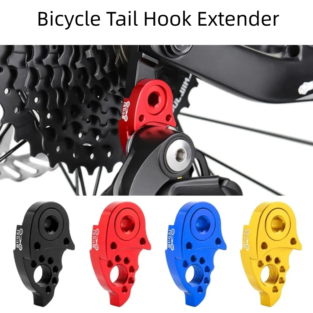 

M10 Bicycle Tail Hook Extender Aluminum Alloy Anti-corrosion Rear Derailleur Hanger Stable Modification