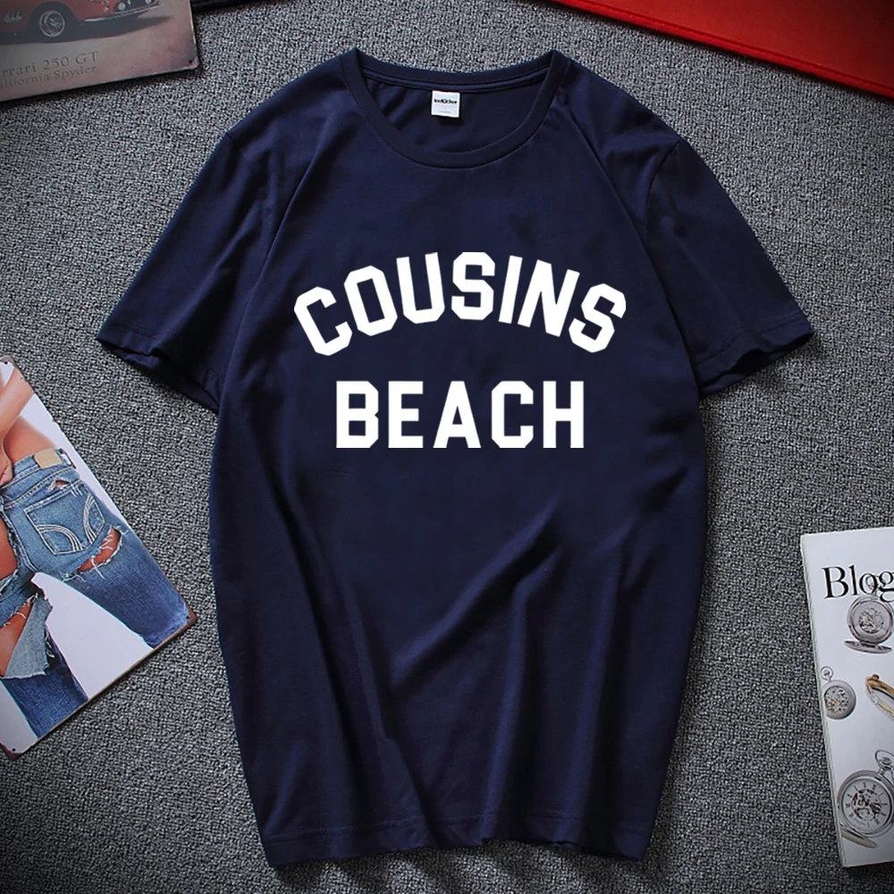 تي شيرت شاطئ جميل للبطن من The Summer I تحولت كما رأينا على شاشة التلفزيون TSITP Team Conrad قميص نسائي قصير الأكمام تي شيرت نعرفكم #6