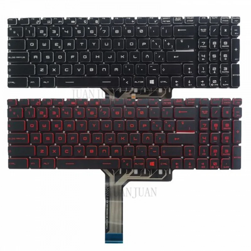 

A+ Latin Spanish Keyboard NEW for MSI GT62VR GT72 GT72S GT72VR GT73VR GS60 GS70