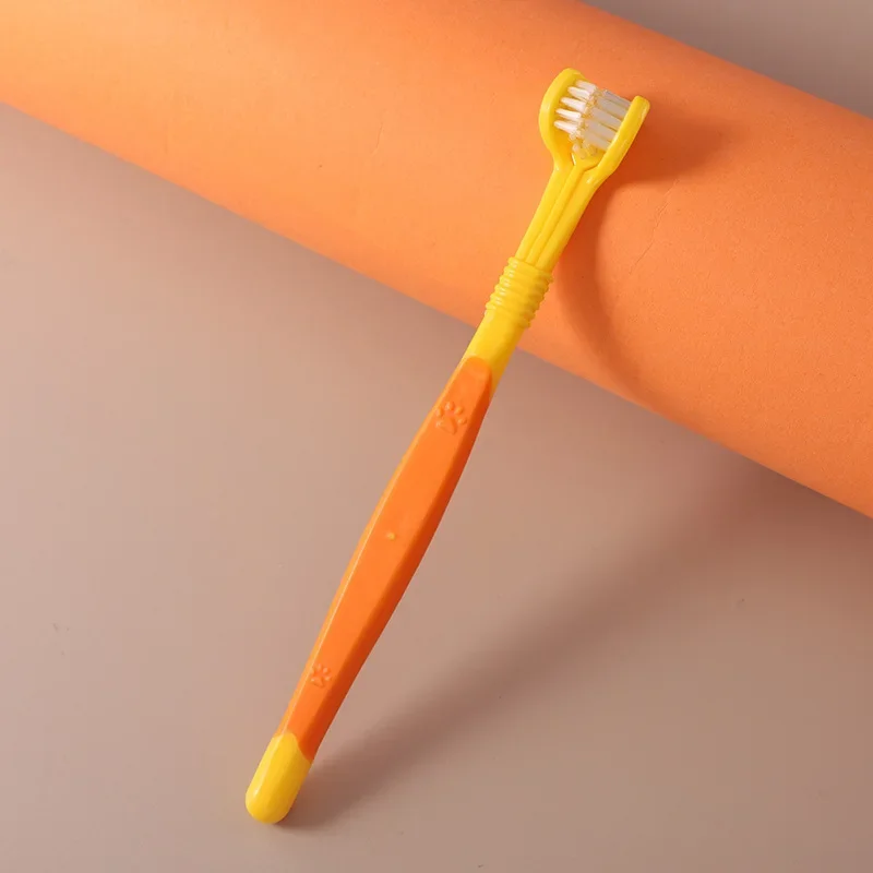 3-Sided Pet Toothbrush for Dogs & Cats – Tartar Remover — detail image 8