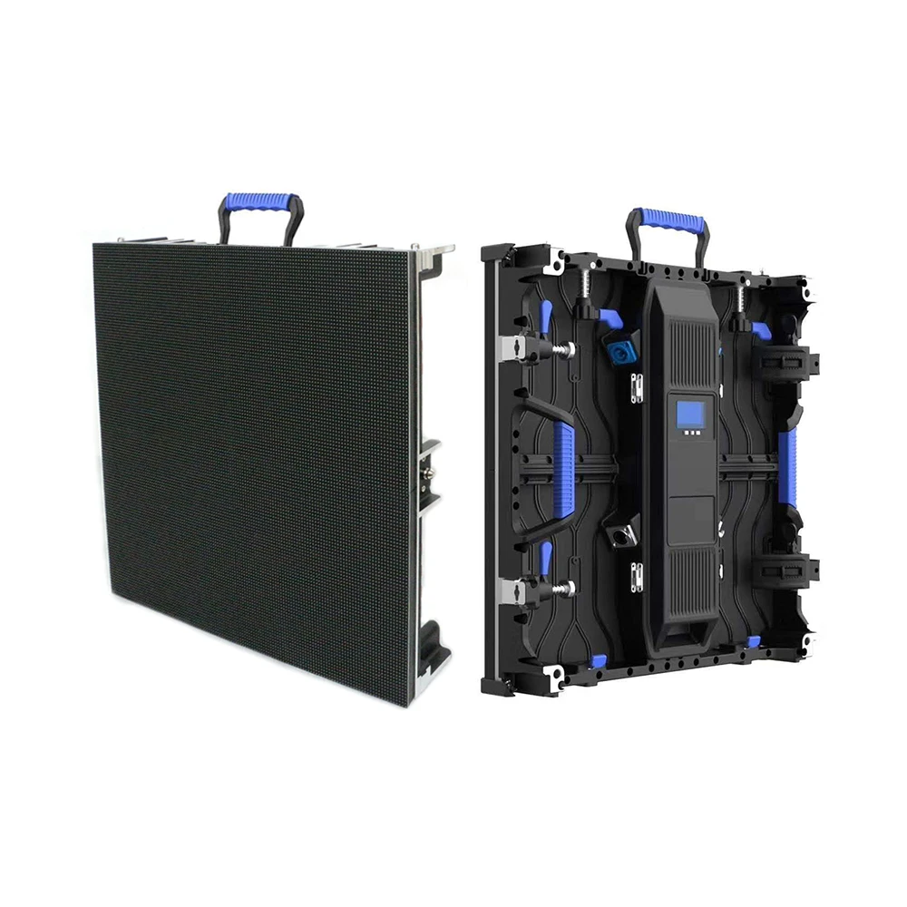 P3.91 Outdoor Waterproof LED Display Module 250x250mm 4800cd High Brightness Ad Screen