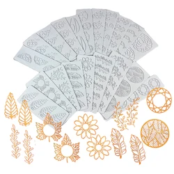 Meibum Fruit and Leaves Design Cake Lace Mat Sugarcraft Silicone Molds Fondant Cake Moulds Dessert Decorating Tools Bakeware