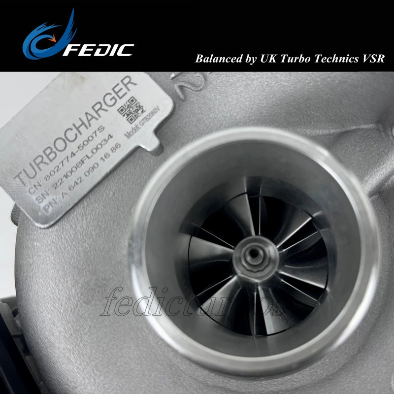 Turbocharger GTB2060V 802774  turbine full turbo for Mercedes-Benz ML350 GL350 S350 CDI 190Kw 195Kw OM642 LS DE 30