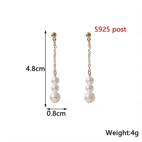 Pure White Women's Dangle Earrings Blooming Flower Acrylic Enamel Butterfly Imitation Pearl Heart Hanging Earrings Elegant brinc - Image 31
