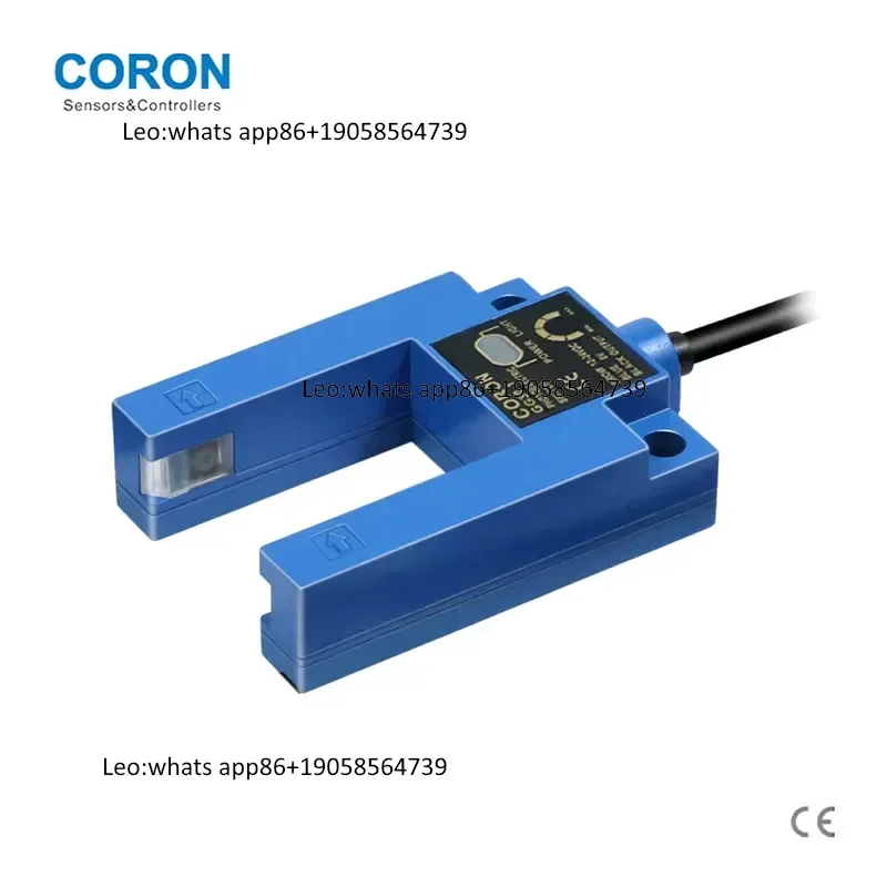 GG30-1 Slot Photoelectric Sensor Folk Sensor NPN/PNP Output 12-24VDC Applied for Tape and Disc Color Codes Detection