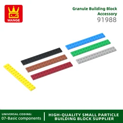 Wange25Pcs/lot 91988 Plate 2x14 Building Blocks Moc Color Accessories Compatible with Brick DIY Construction Toys