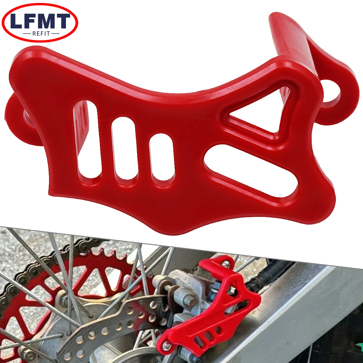 Motorcycle Rear Brake Disc Caliper Guard For Honda CR CRF 125 250 450 250R 450R 250X 450X 450L RX Motocross Dirt Bike Universal