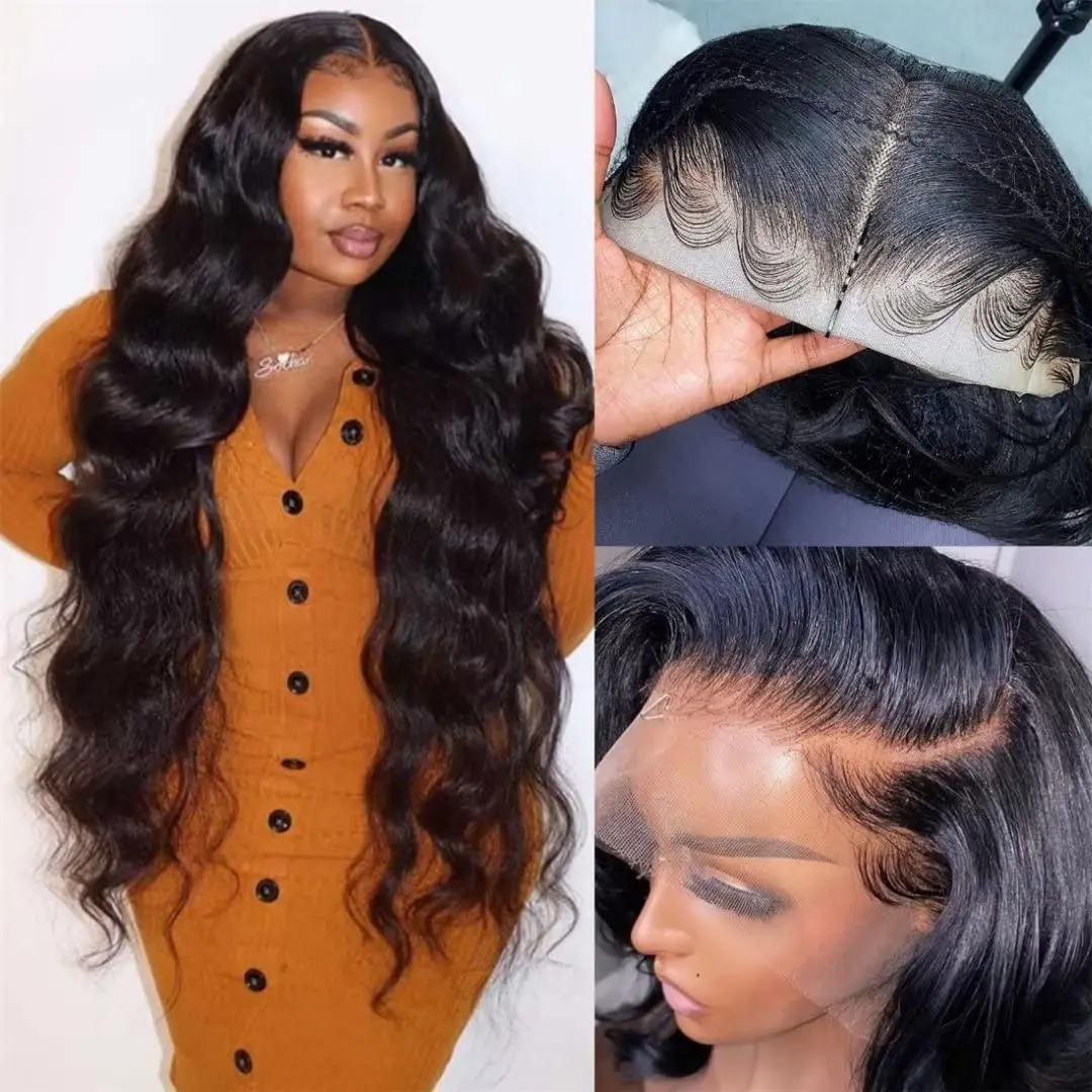 40 inch Hd Lace Front Wig Human Hair Body Wave 13x6 hd Lace Frontal Wig Body Wave Human Hair Wigs 13x4 Lace Front Human Hair Wig