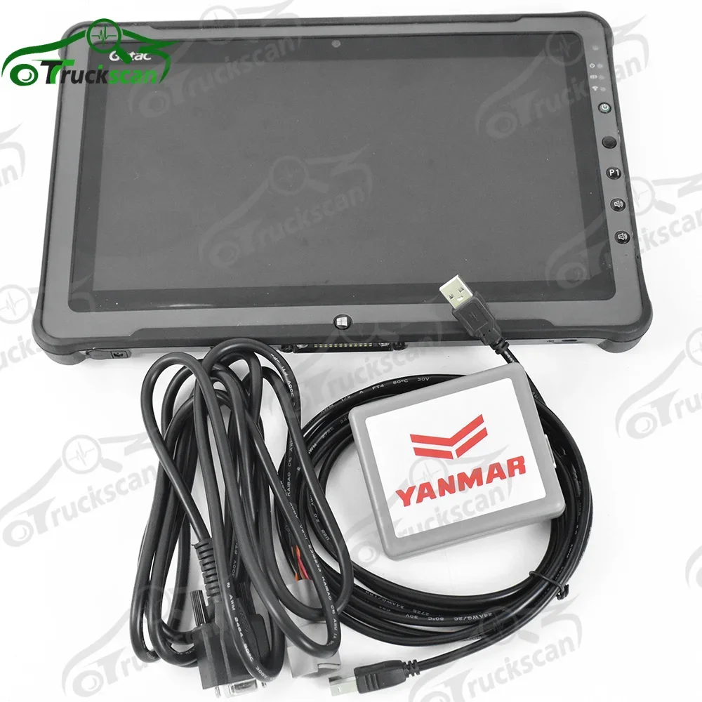 For YANMAR Diagnostic Service Tool（YEDST）For Yanmar Agriculture construction Tractor diagnostic tool AND F110 Tablet