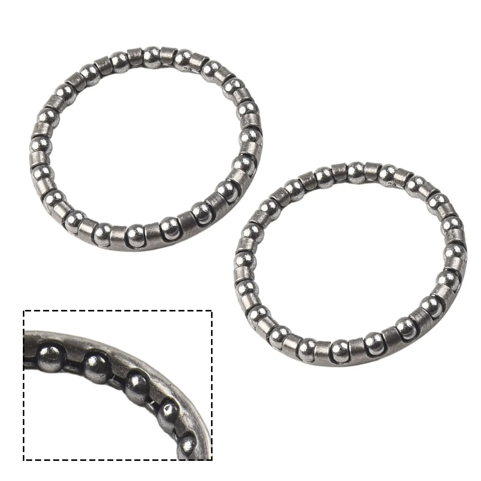 Replacement Caged Parts Bike Ball Bearing Crankshaft Wheel MTB 1 1/8\\\\\\\'\\\\\\\' Cycling Threaded Race Cycle Headset Bicycle