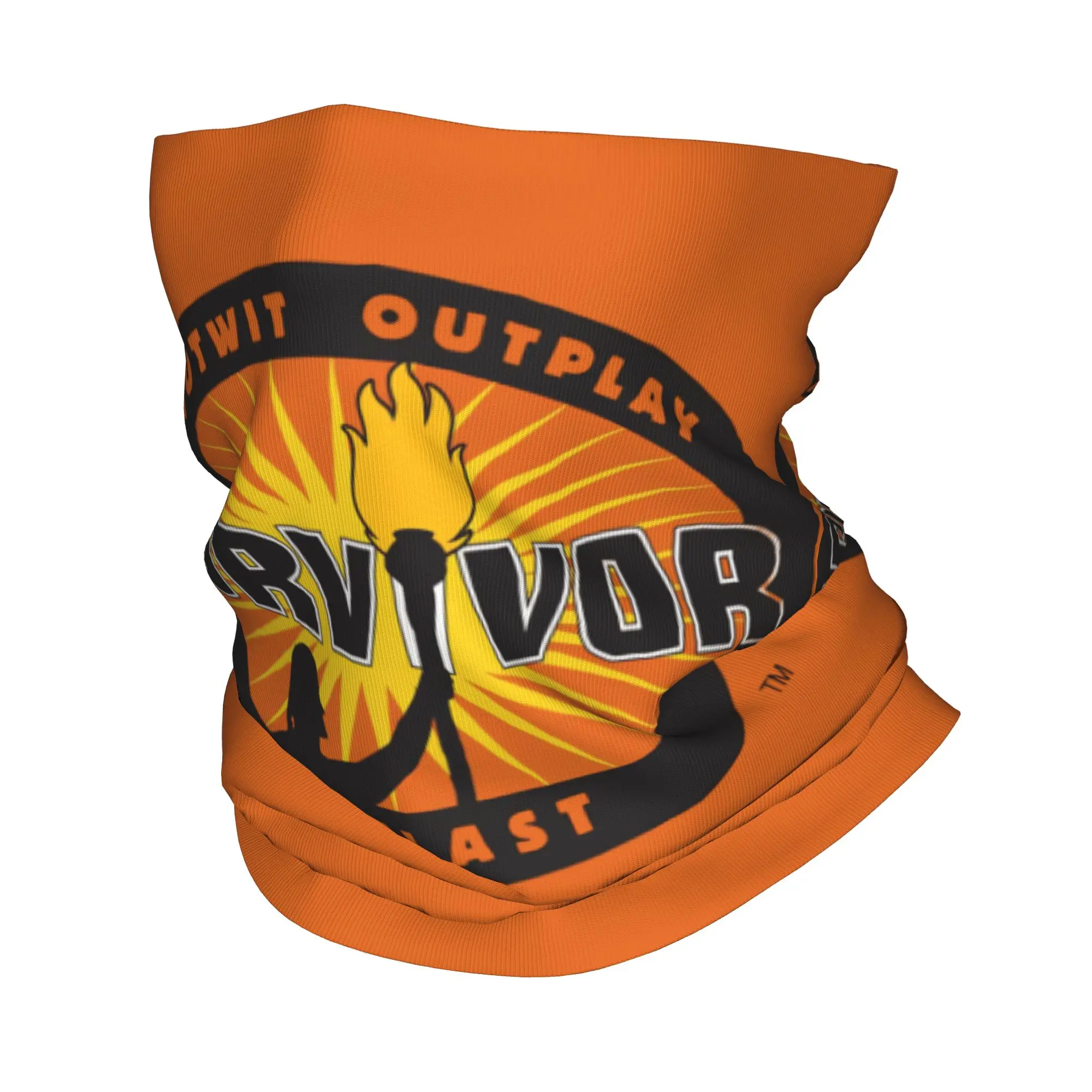 

S-Survivors Bandana Neck Cover Printed Wrap Scarf Multi-use Cycling Scarf Running for Men Women Adult Windproof