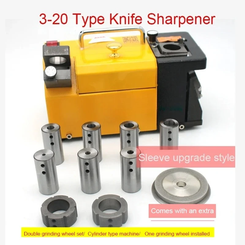 GD-314 Portable Milling Cutter Grinder 110V/220V/300W High-Precision Cemented Carbide Cutter Drill Bit Grinding Sharpener