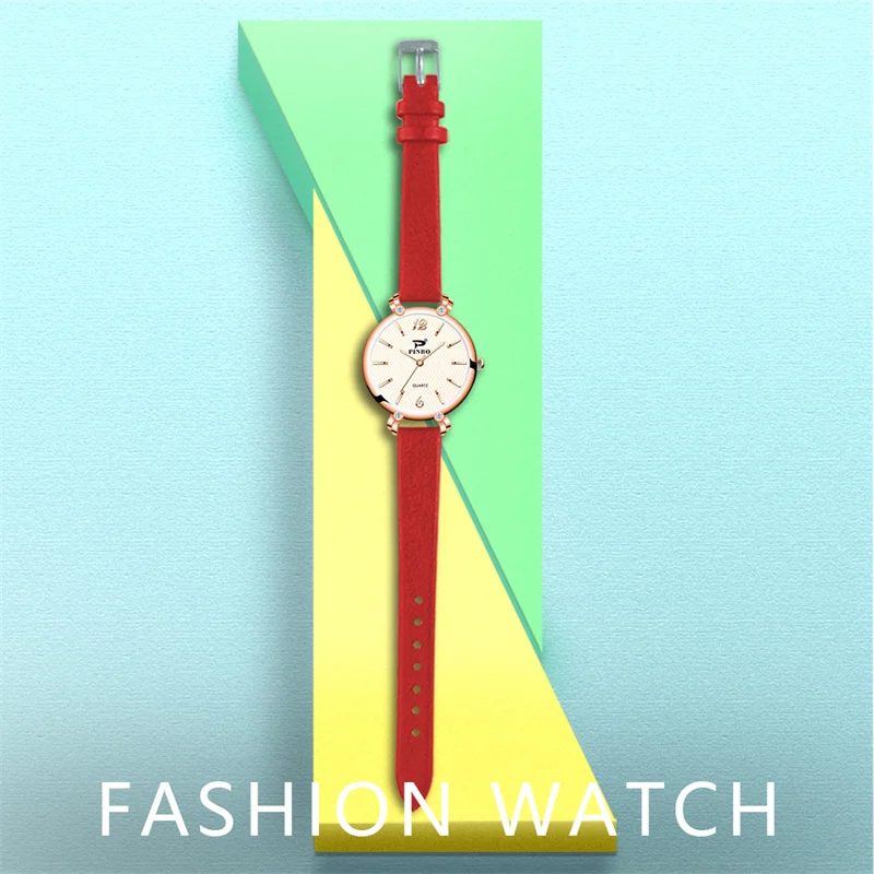 Đồng Hồ Relogio Feminino Mới Đồng Hồ Thời Trang Cho Nữ Thương Hiệu Sang Trọng Da Nữ Đồng Hồ Thạch Anh Nữ Duyên Dáng Vòng Tay Đồng Hồ Đeo Tay Đồng Hồ