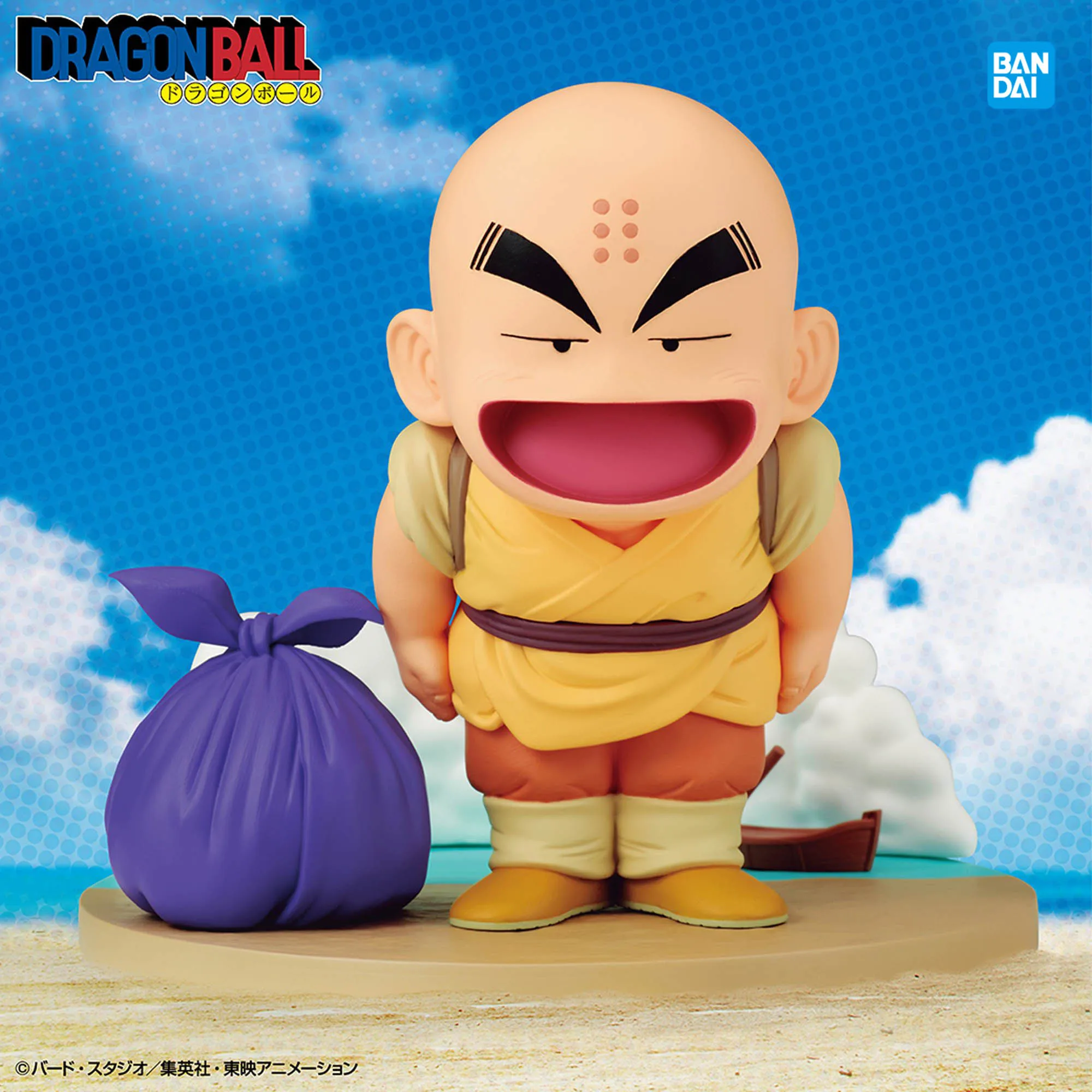 

Original Bandai Officially Licensed Dragon Ball History Box Krillin Figures Anime Model Genuine Boxed Toy