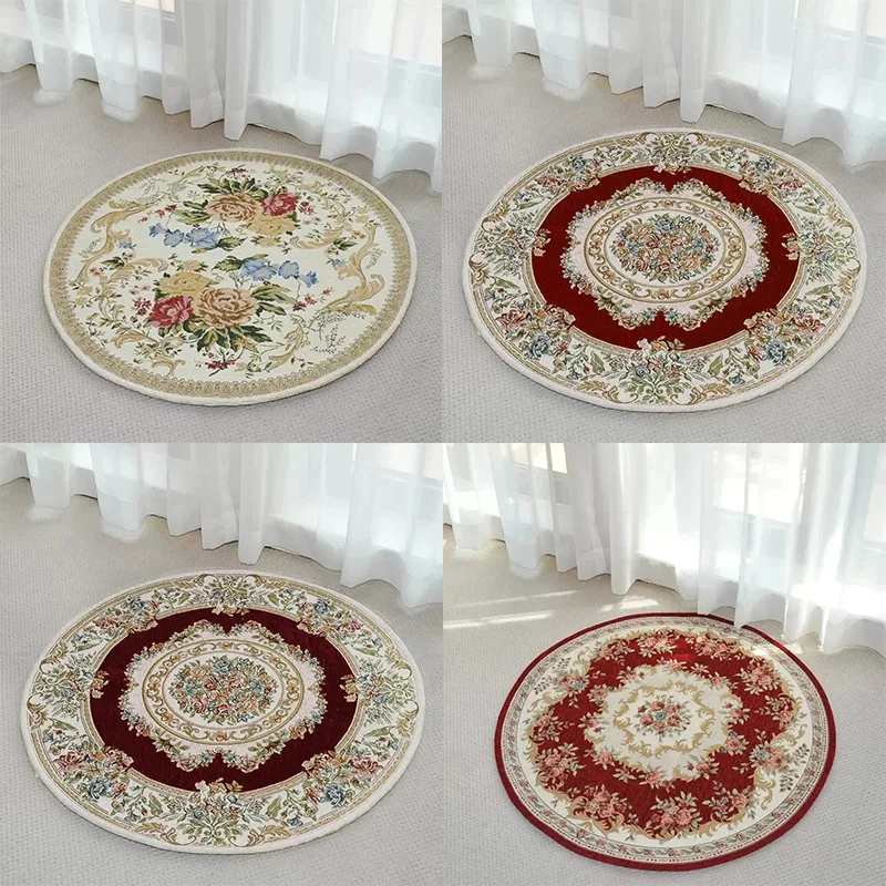 

Винтажный богемный круглый ковер, большой декор фермерского дома для гостиной