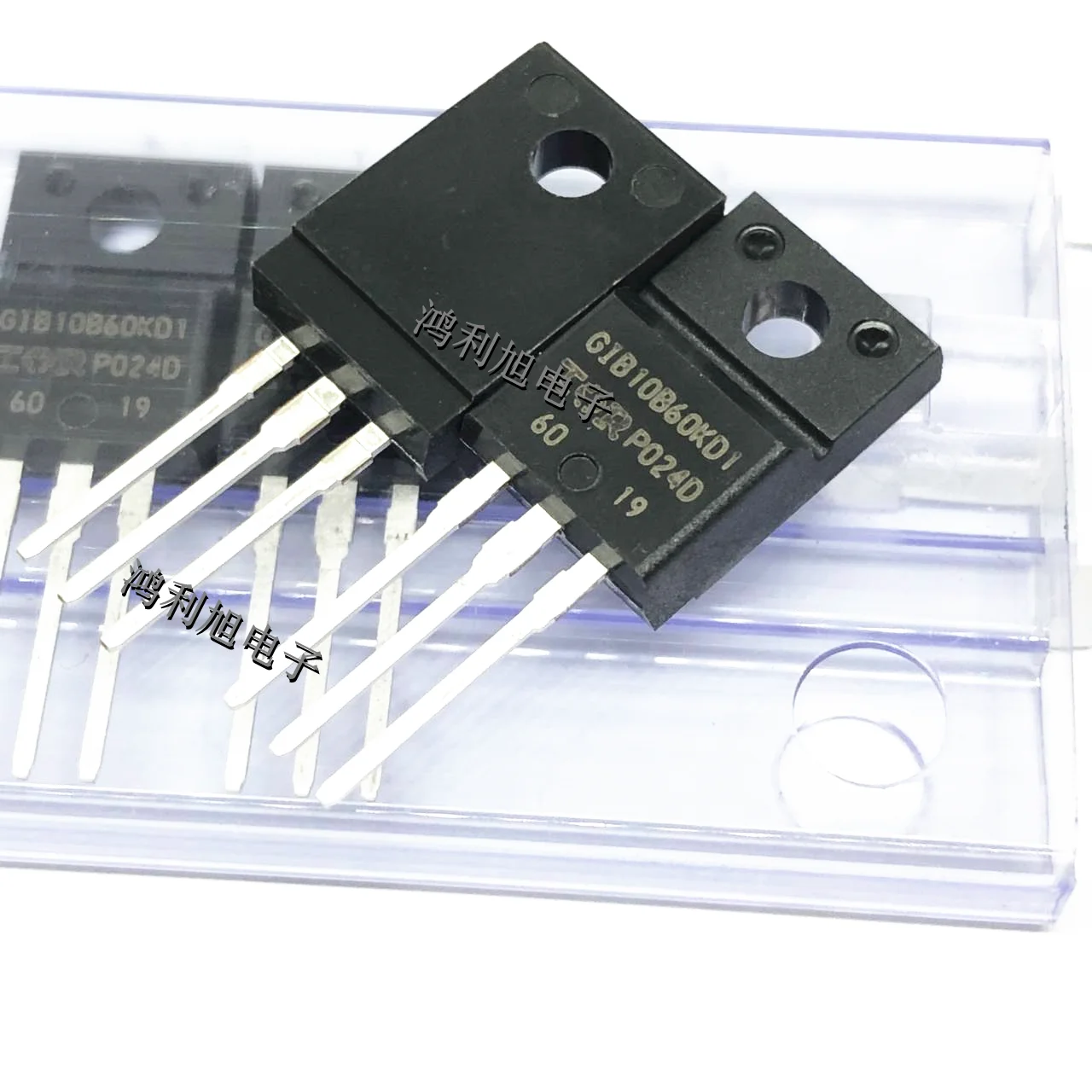 5PCS/Lot IRGIB10B60KD1 Marking GIB10B60KD1 Trans IGBT Chip N-CH 600V 16A 3-Pin(3+Tab) TO-220 Full-Pack - Rail/Tube