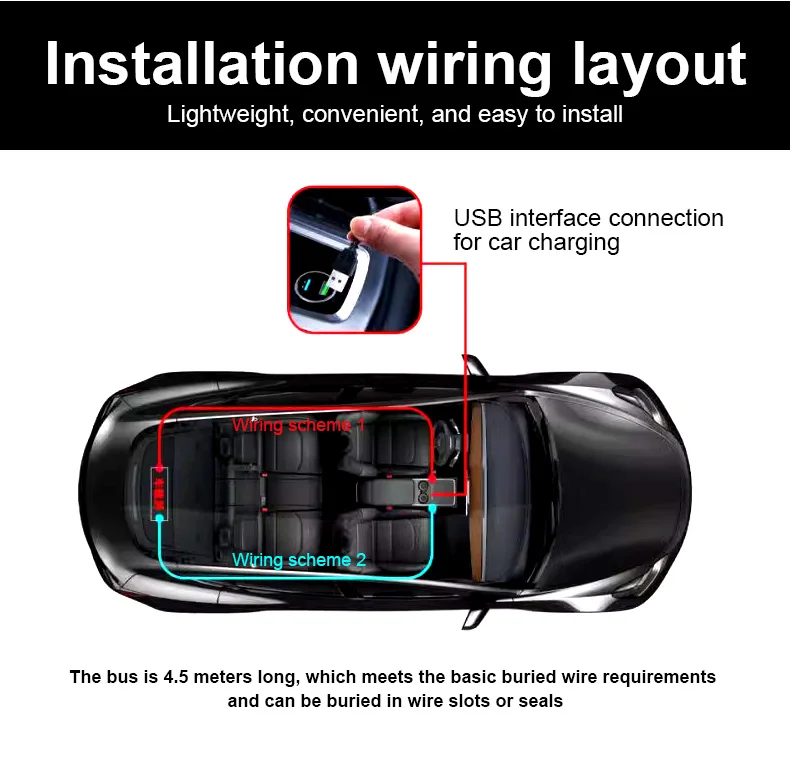 1/2 Stück Teufelsaugen-Licht USB-betriebenes LED-Matrix-Panel DIY Programmierbares Flexibles LED-Display mit App-Steuerung für Auto-Windschutzscheiben – Detail 15
