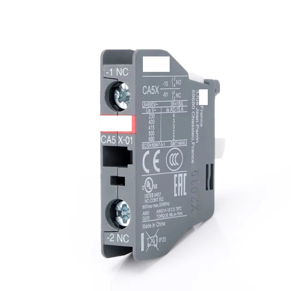 Original NEW Contacts for ABB CA5X-10/-01 CA5-10/01 CA4-10/01 CAL5X-11 CAL18X-11 CAL18-11 CAL19-11 Contactor Auxiliary Contact