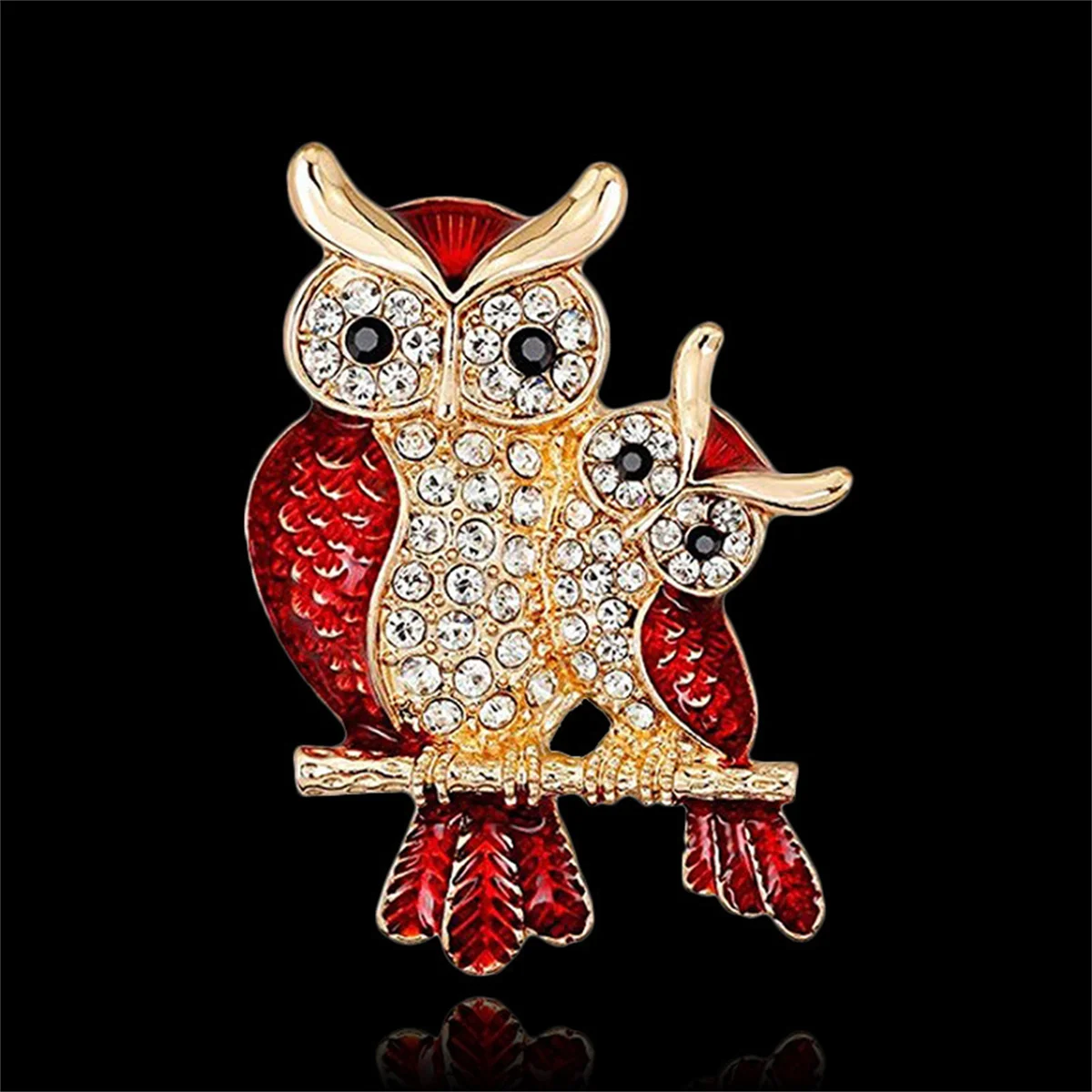 1Pc Retro Exquisite Owl Brooch Pin Gothic Versatile Jewelry Accessories Birthday Party Gift Daily Clothing Bag Trendy Decoration