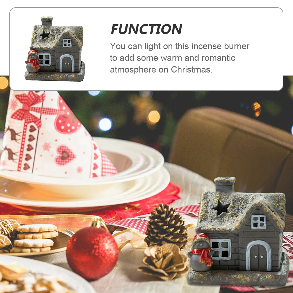 

Nativity Decor Incense Burner Holder Cute Christmas Decorations Insence