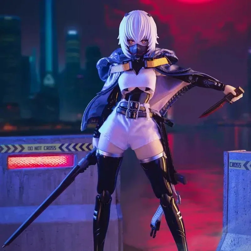 

Original Huanyu Technology Armed Battlee Angel 1/12 Scale Aba-002 Collected Character Mobile Set Female Warrieor Anime Model Toy