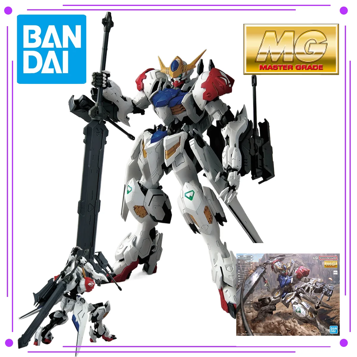 

[in Stock] BANDAI SPIRITS CO Original Authentic MG 1/100 ASW‑G‑08 Gundam Assembled Model Toy Collectible Hobby Decor Anime Fans