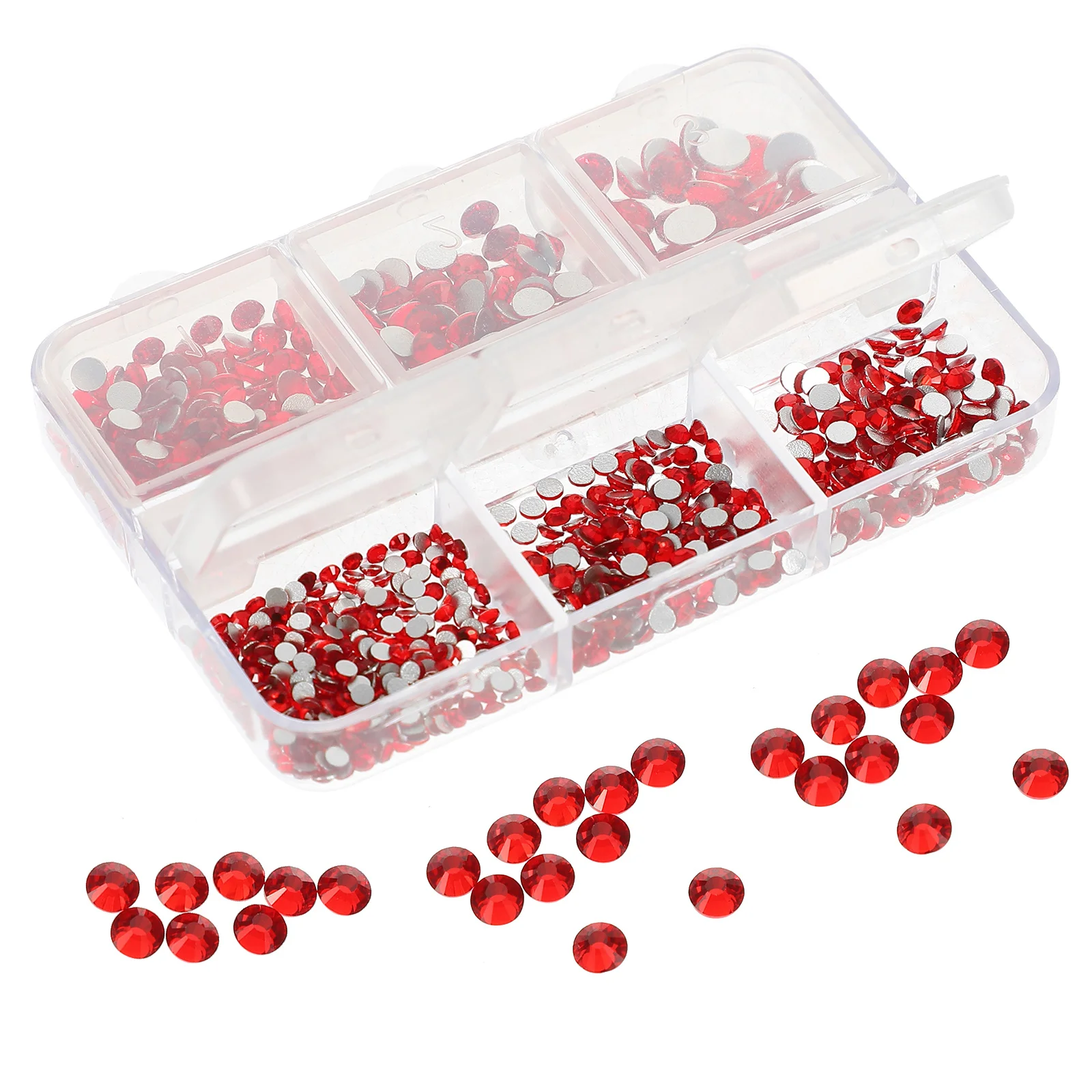 

1 Box Waterfall Rhinestone Nail Art Charms Flatback Shiny Decor for DIY Manicure Phone Case Craft Resin Accessories