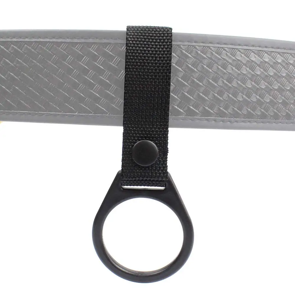1 Stuks Tactische Baton Ring Houder D/C Mobiele Zaklamp Ring Houder Duty Riem Accessoires Zijhandvat Ring Baton holster