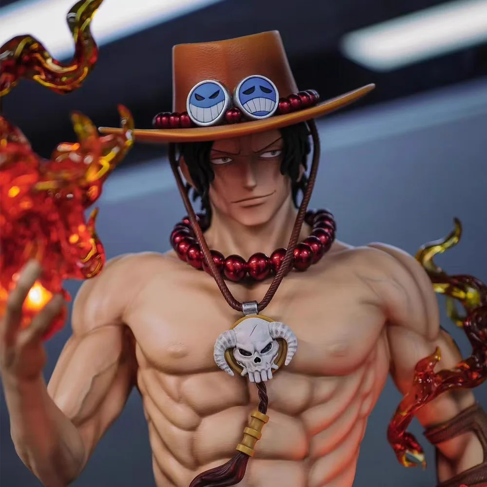 DX ONE PIECE Flame Portgas D Ace Fire Fist Anime Can Glow