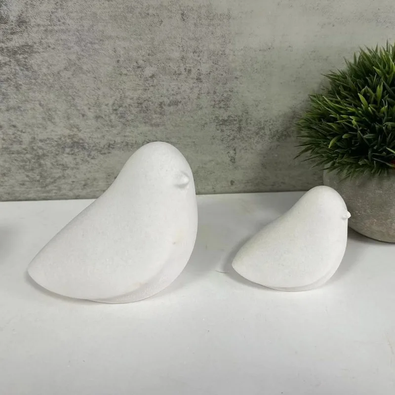 Bird Candle Silicone Mold DIY Epoxy Resin Pouring Cement Gypsum Aromatherapy Mold Home Gardening Decorative Crafts Ornaments