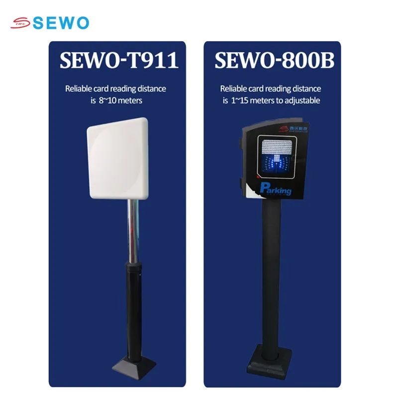 SEWO Smart Parking Equipment Long Range RFID Card Reader Device for Smart Parking Lot Management System