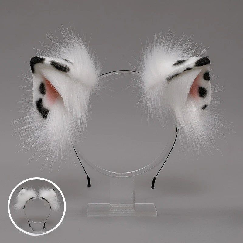 Fragrant Pig Ears Headband Plush Lolita Cosplay Hair Accessories Pig Ears Cat Ear Headdress Japanese Girl Hair Hoop Headwear