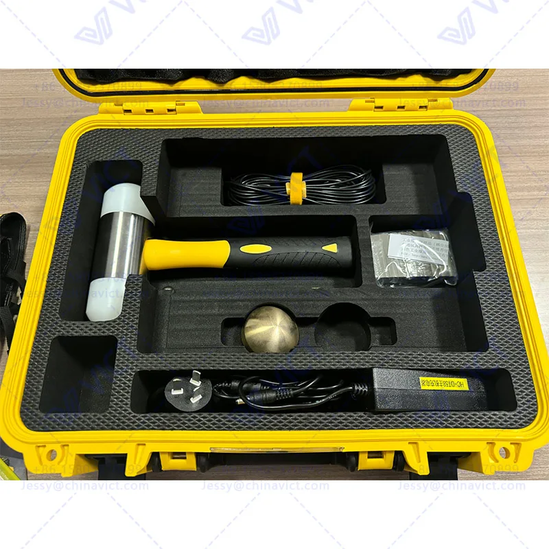 Low Strain Integrity Testing (PIT) Low Strain Impact Integrity Tester de vice