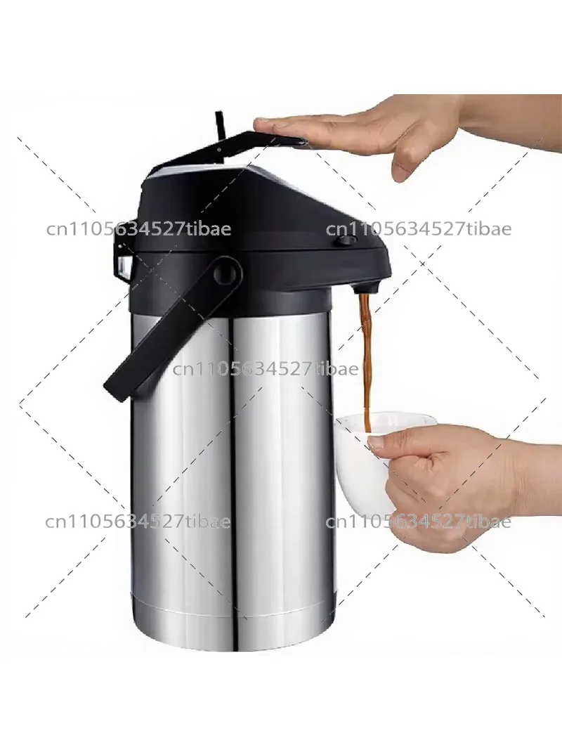 Stainless Steel Hot Cold Drink Dispenser, Coffee Urn Thermos for Parties