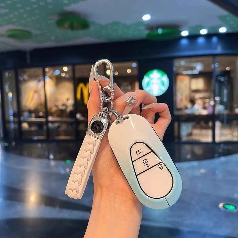 

zinc alloy For Mercedes Maybach S500/S450 Key Protection Set S680/S580/S480/C-Class E-Class Car Keychain Keybox