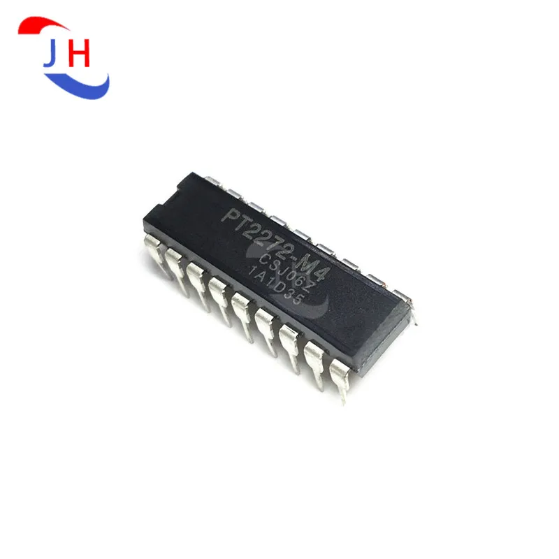 5/10PCS PT2272-M4 PT2272 Receiver Decoder Chip Direct Plug DIP18 SC2272-M4 Large Quantity Of Chips In Stock