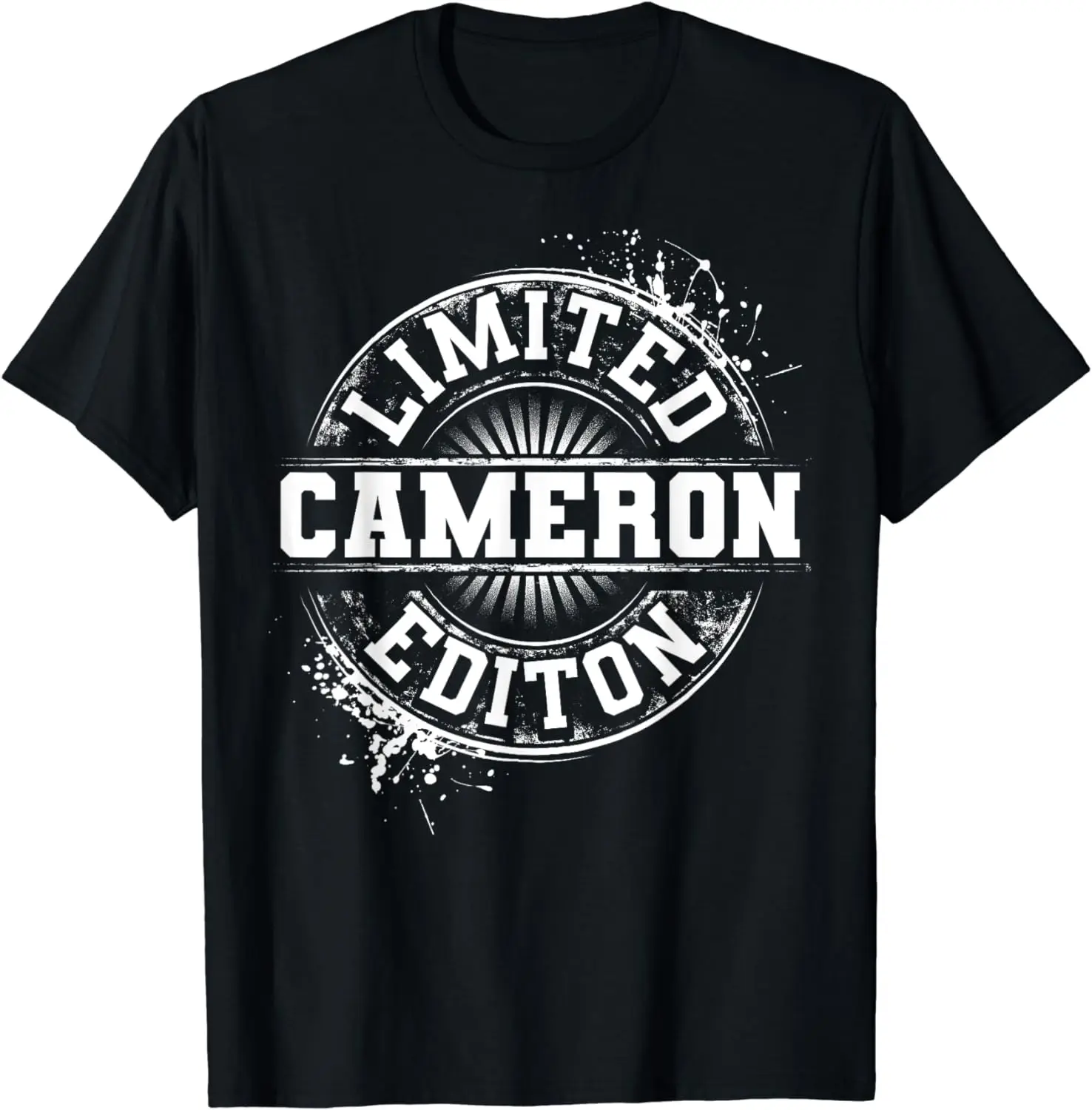 

Футболка CAMERON, ограниченная серия, забавное персонализированное имя, шутка, подарок