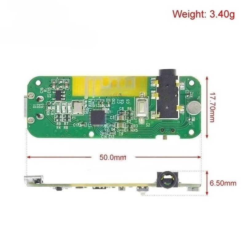 1/3PCS Bluetooth-Compatible Transmitting And Receiving Module Stereo 5.0 Audio Receiving Transmitter Headphone Power Amplifier