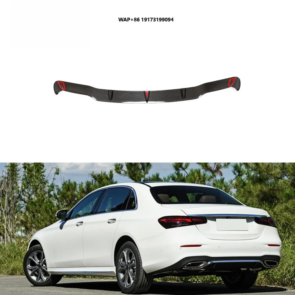 

Dry Carbon Fiber W213 Rear Diffuser Lip for W213 E350 E450 Sport Sedan 2020 2021