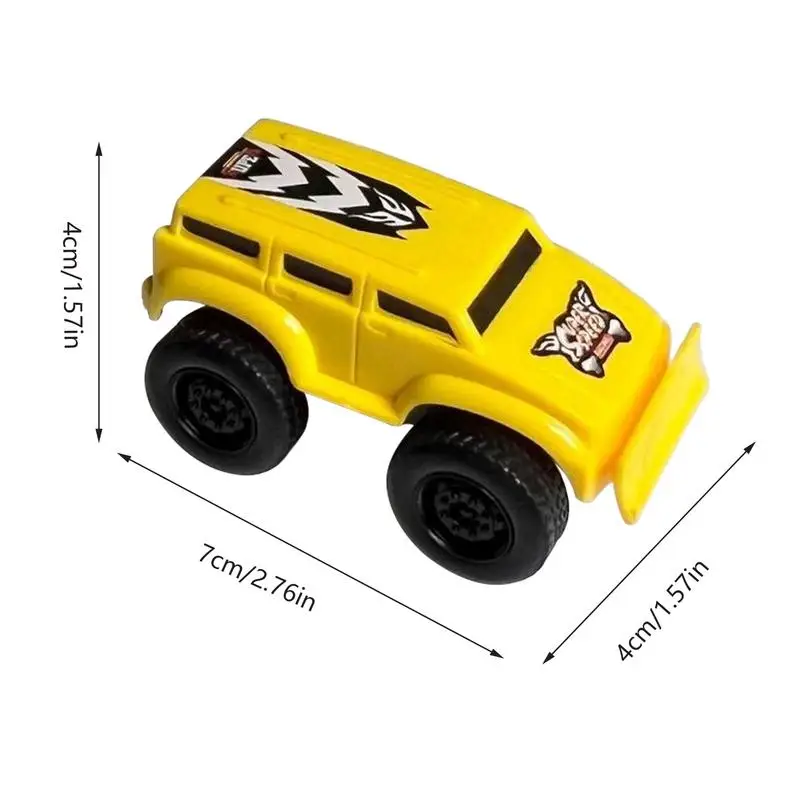 Trägheitswand Spielzeugauto Suspension Trägheitsspielzeug Magnetische Spur Rennwagen Pull-Back Trägheitsklettern Spielzeug Stressabbau Kinder Geschenk