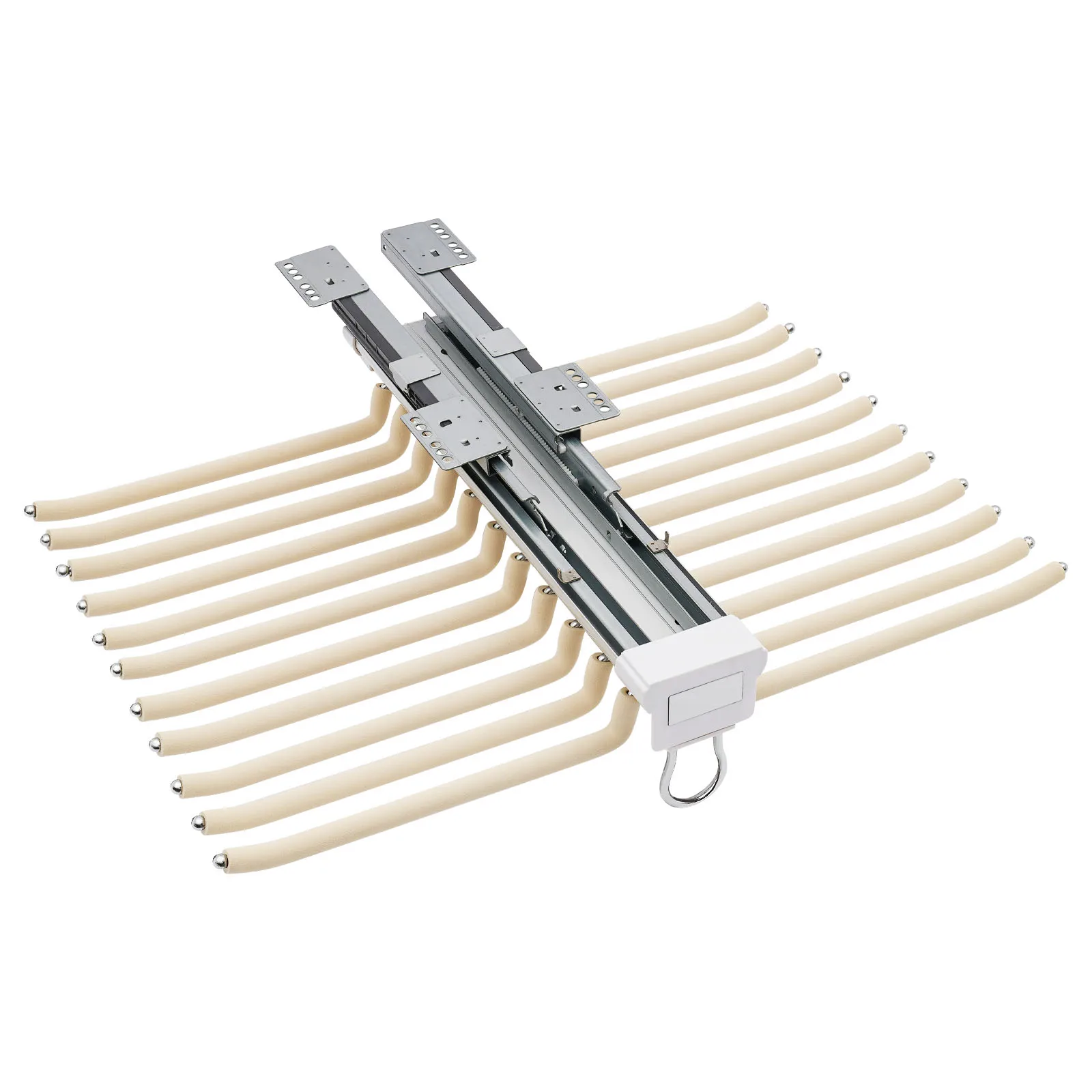 Space Saving Pull Out Wardrobe Trouser Rack Image 7