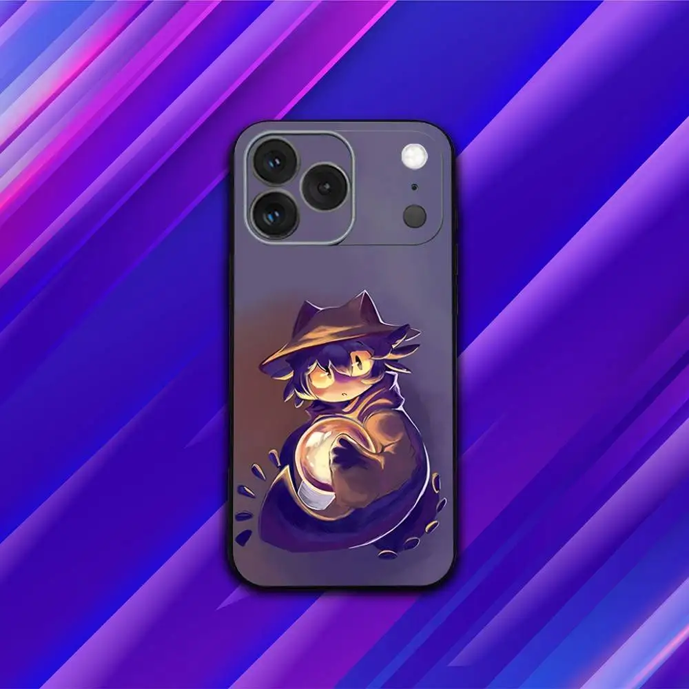 O-One Game Shot N-Niko Phone Case For iPhone 17,16,15,14,13,12,11,Pro,Max,Plus,X,XS,SE4,E,Mini,Soft Black Case - view 4
