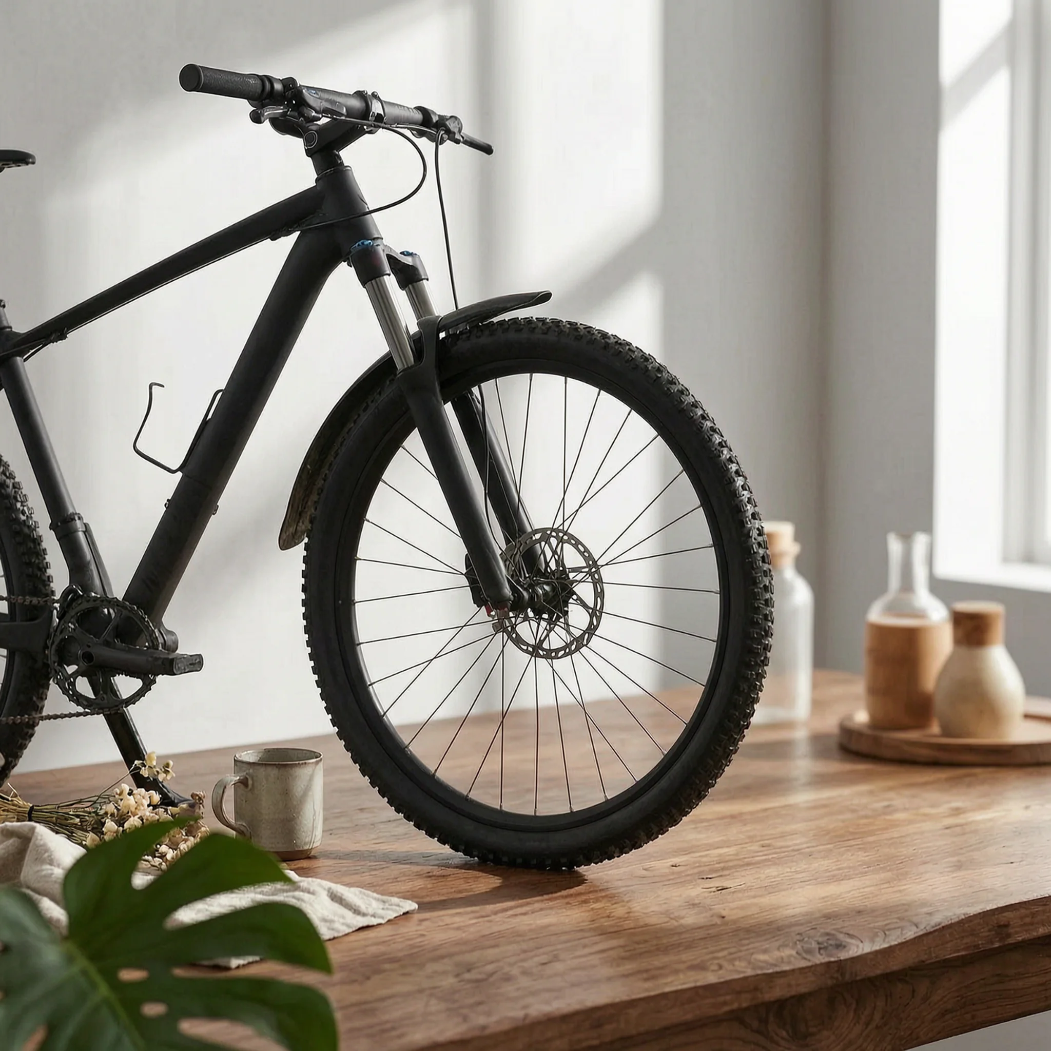

Mountain Bike Mudguard Long-Lasting PP Plastic Mountain Bike Fenders Cycle Mud Guard Set Lightweight Cycle Mudguard
