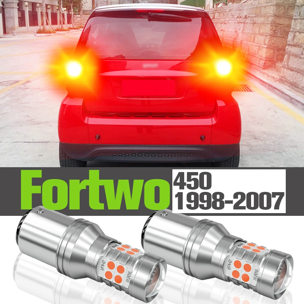 

2x LED Brake Light Accessories Lamp For Smart Fortwo Cabrio Coupe 450 1998-2007 1999 2000 2001 2002 2003 2004 2005 2006