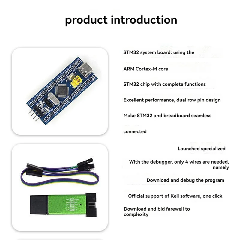 A19E-STM32 Development Board CAN Bus Starter Kit STM32F103C8T6 MCU Learning Board Kit